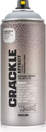 Montana Cans Σπρέι Αστάρι Crackle Effect Ακρυλικό Υψηλής Θερμοκρασίας Χρυσό EC1212-Yellow Cab 400ml