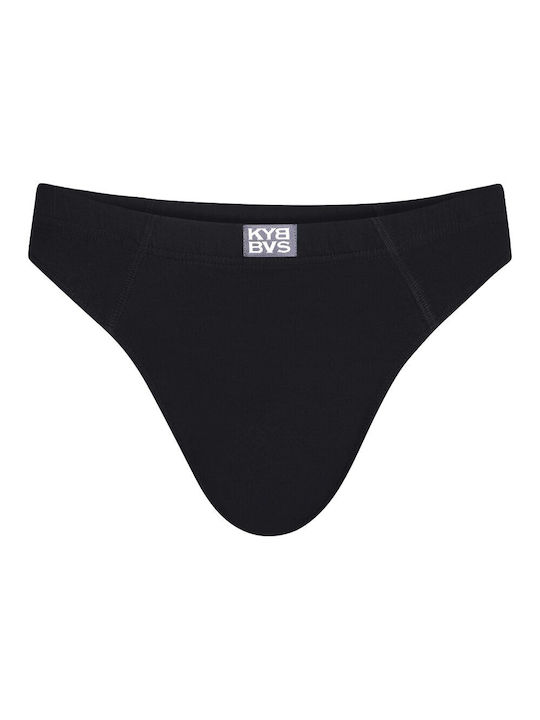 Kybbvs Herren Slips Black 1Packung