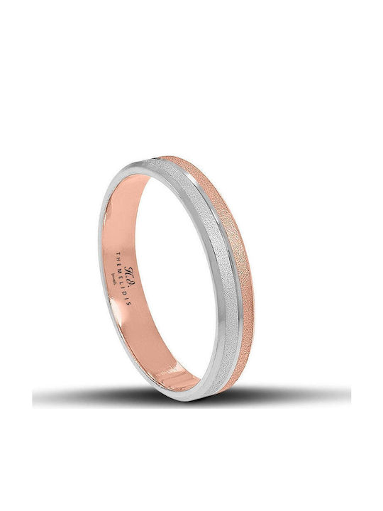 Themelidis Jewels Ehering-Set aus Weißgold 14K