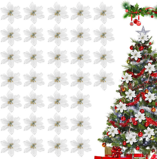 Weihnachtsdekoration Blume 32Stück