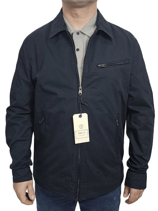 Free Man Jacket Blue