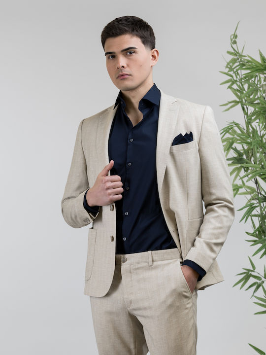 Лятно време Мъжки Костюм Beige