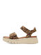 Women's Platform Shoes Brown