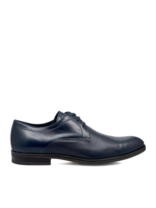 Damiani Δερμάτινα Ανδρικά Casual Παπούτσια Μπλε