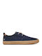 Men's Leather Casual Shoes Blue