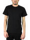 B&C E150 Ανδρικό Διαφημιστικό T-shirt Κοντομάνικο Μαυρο