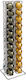 Suport Capsule Nespresso 44 Capsule Ibili-fuji Oțel Cromat 10x10x38 Cm Argintiu
