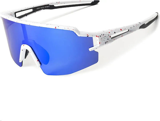 Rockbros Γυαλιά Ποδηλασίας με Γκρι Σκελετό και Polarized Φακούς