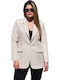 Floria Women's Blazer Beige