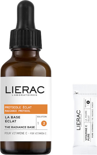Lierac Radiance Protocol Anti-aging Face Serum with Vitamin C & Panthenol for Brightening 30ml