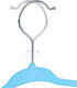 Relaxdays Kleiderbügel Turquoise 20Stück