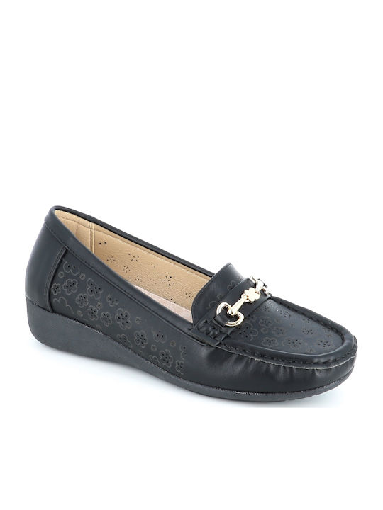 B-Soft Women's Moccasins in Black Color