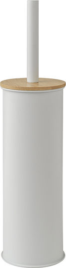 Gedy Bamboo Toilet Brush White