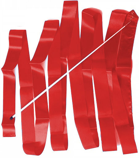 Rhythmic Gymnastics Ribbon Level-s 3m Red