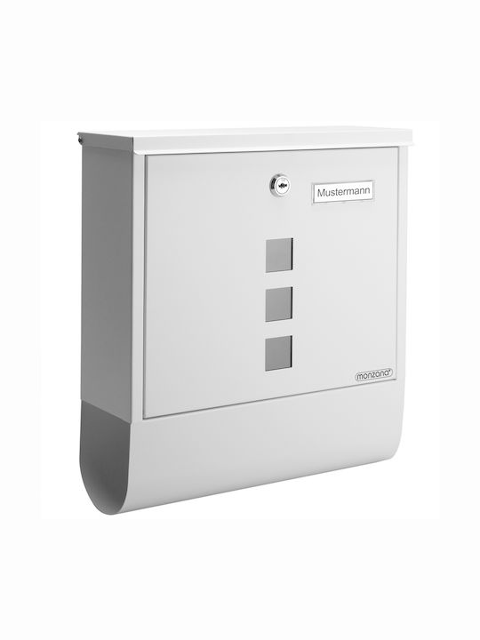 Deuba Cutie Poștală pentru Exterior Inox în Culoarea Gri