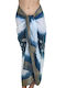 Miandmi Beach Pareo – Two-Tone Scarf Gold Meander