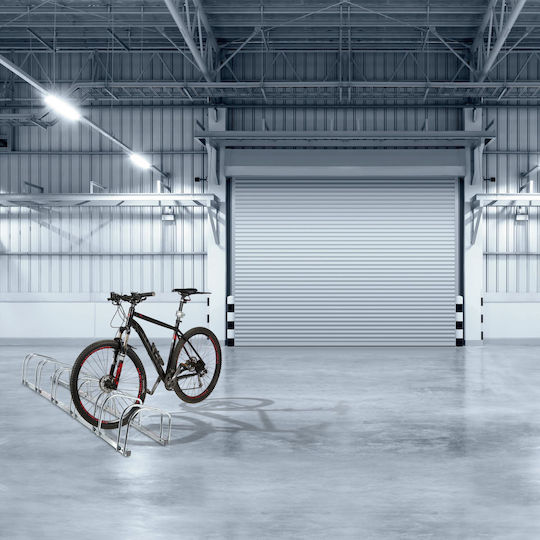 Bike Rack 6 Bicycles 27 X 163.5 X 33 Cm Silver Relaxdays