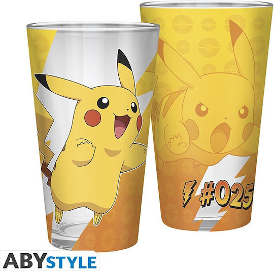 Abysse Pokemon Ποτήρι Νερού Γυάλινο 400ml