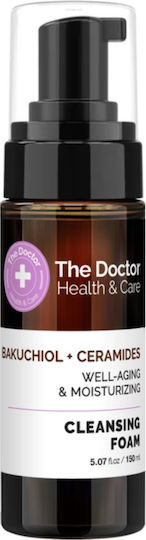 The Doctor Health & Care Bakuchiol & Ceramides Gesichtsreiniger Schaumstoff mit Anti-Aging & Feuchtigkeitsspendend Wirkung 150ml