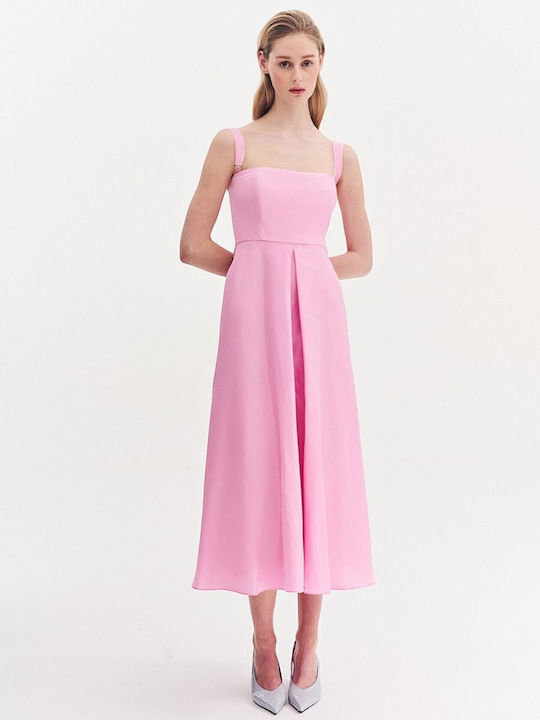 Forel Summer Midi Dress for Wedding Christening...