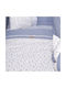 Baby Oliver Baby Duvet Cover Blue 100x140cm