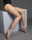 Maxis 140 Den Thigh High Graduated Compression Socks with Silicone 18-21 mmHg Beige