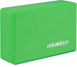 Relaxdays Bloc de yoga în culoarea Roșu
