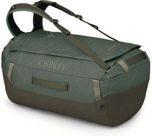 Osprey Duffel Transporter 65 Sack Voyage Back 65lt Green Fabric L62xW35xH40cm