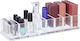 Relaxdays Organizator Sertar Cu Separatoare Transparent 25.5x9x5cm