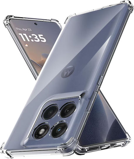 Techsuit Back Cover Silicon Transparent (Motorola Edge 60 / Edge 60 Fusion)
