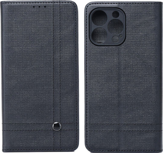 TelForceOne Smart Seam Back Cover Silicone / Synthetic Leather Black (Galaxy A16)