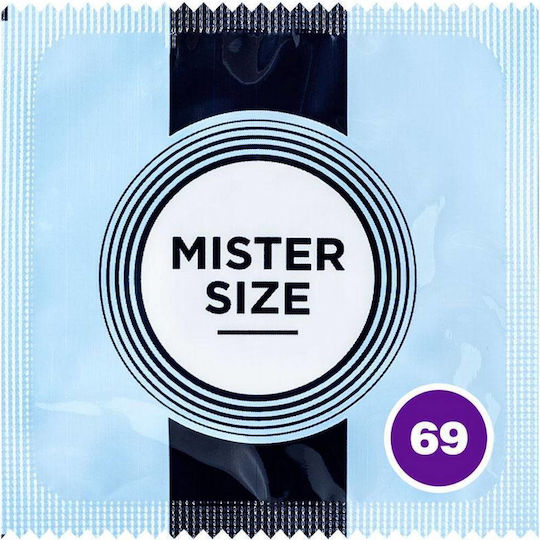 Mister Size Презервативи 1бр 69мм за Големи Размери Тънки за Естествено Усещане Natural