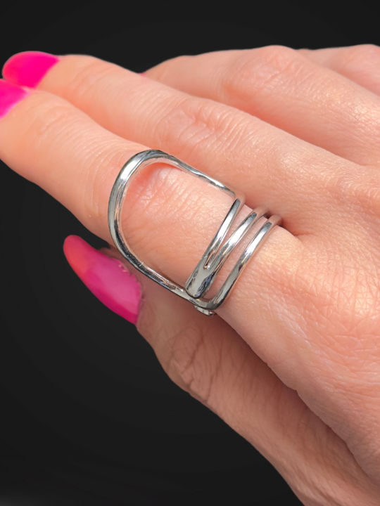Met Ring made of Steel