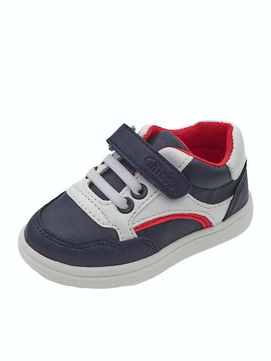 Geppy Kids Sneakers with Scratch Blue