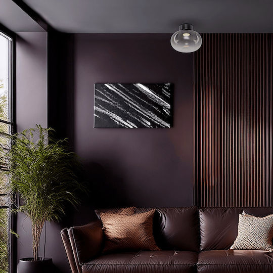 Eko Light LED Κρεμαστό Φωτιστικό Μαύρο