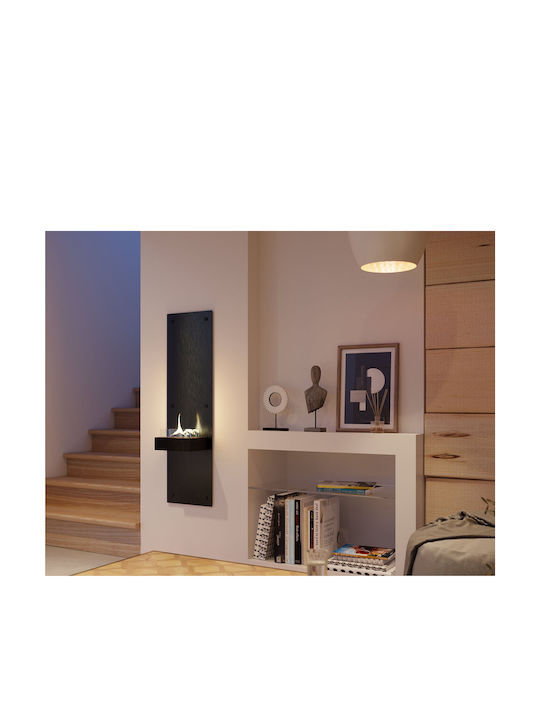 Tenderflame Kamin Innenbereich Metallisch Schwarz