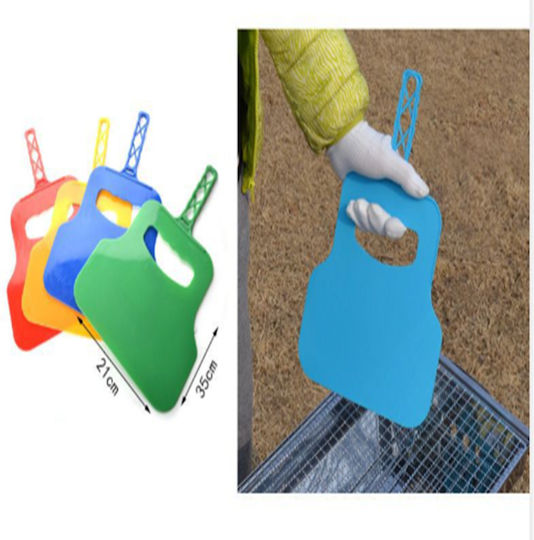 Sds Plastic Hand Fan Bbq Blue 32*21cm Sds-21358-ts Sz