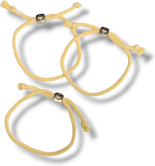 The Art of Beading Μαρτυρικό Βάπτισης Βραχιολάκι Gelb 20Stück