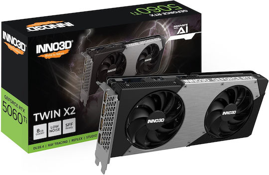Inno 3D GeForce RTX 5060 Ti 8GB GDDR7 Twin X2 Κάρτα Γραφικών