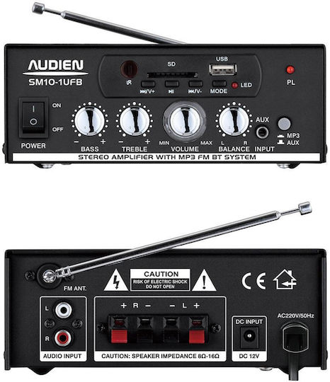 KAL Electronics SM10-IUFB Power Amplifier Hi-Fi Amplifier Stereo