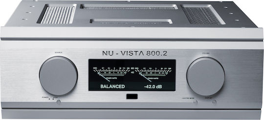 Musical Fidelity Nu-Vista 800.2 Υβριδικός Ολοκληρωμένος Ενισχυτής Hi-Fi Stereo 330W/8Ω Μαύρος