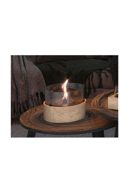 Tenderflame Τζάκι Εσωτερικού Χώρου Μεταλλικό Μπεζ