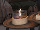 Tenderflame Kamin Innenbereich Metallisch Beige