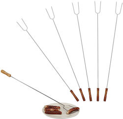 Set 6 Xxl Skewers 80cm Length Relaxdays Set 6 Xxl Skewers 80cm Length Relaxdays