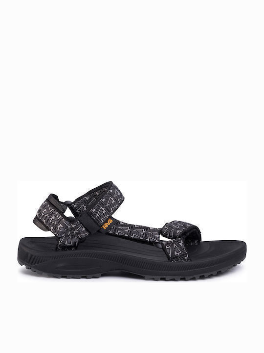 Teva M Winsted Мъжки сандали в Черен цвят
