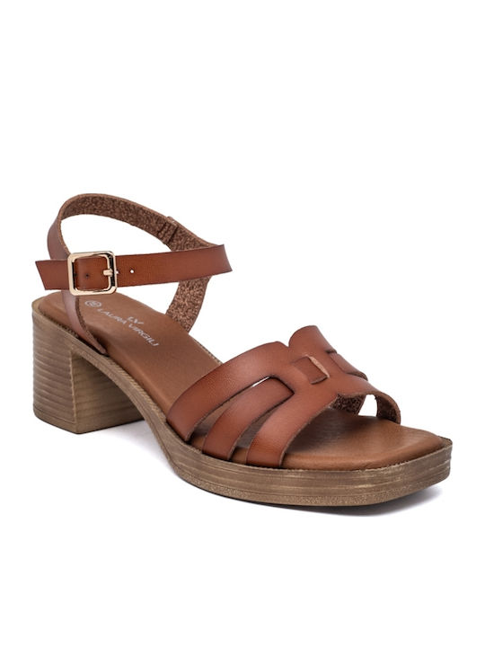 Carolina Santos Sandals Brown