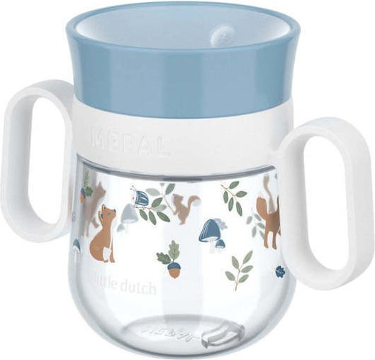 Little Dutch Baby Cup Mio Forest Friends made of Plastic Light Blue Forest Friends 200ml