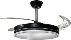 Optonica Ceiling Fan 107cm with Light Fixture B...