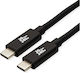 Roline USB 2.0 Kabel USB-C männlich - USB-C 240W Schwarz 3m (11.02.9088-10)