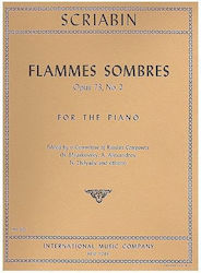 Scriabin Flammes Sombres Op.73 N.2